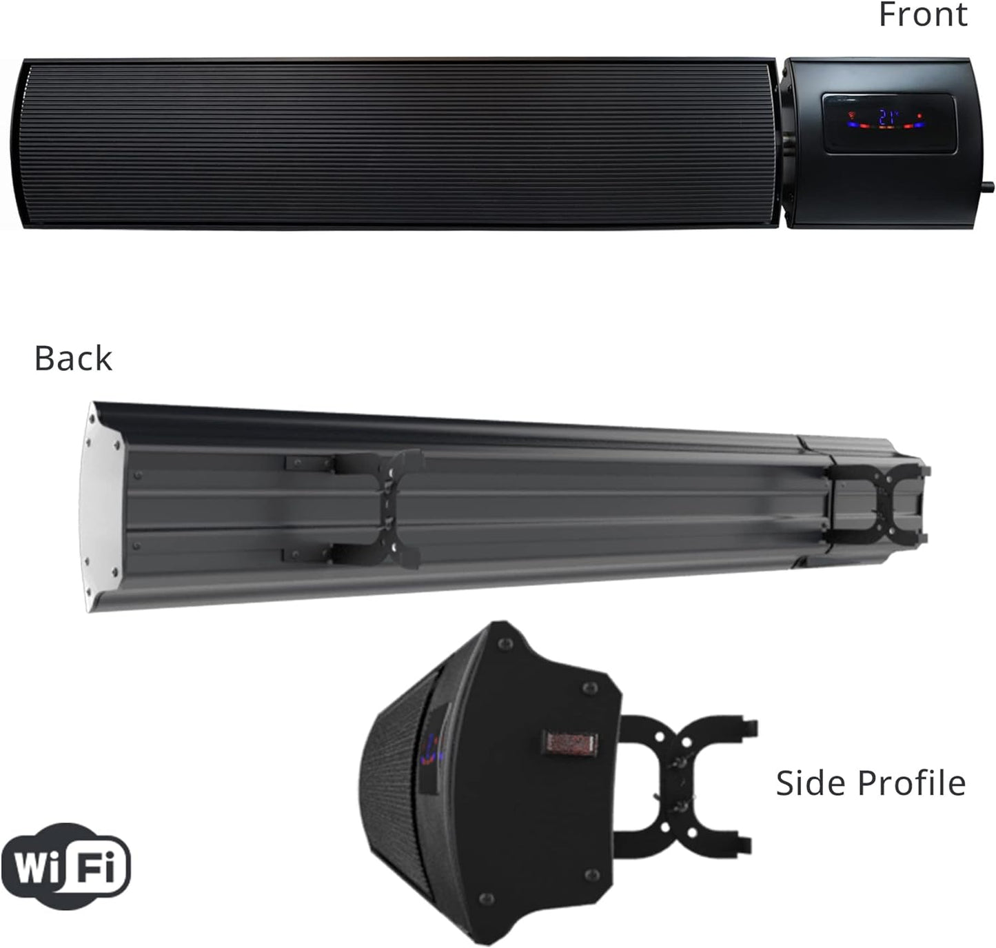 1.2kW Helios Infrared Bar Heater